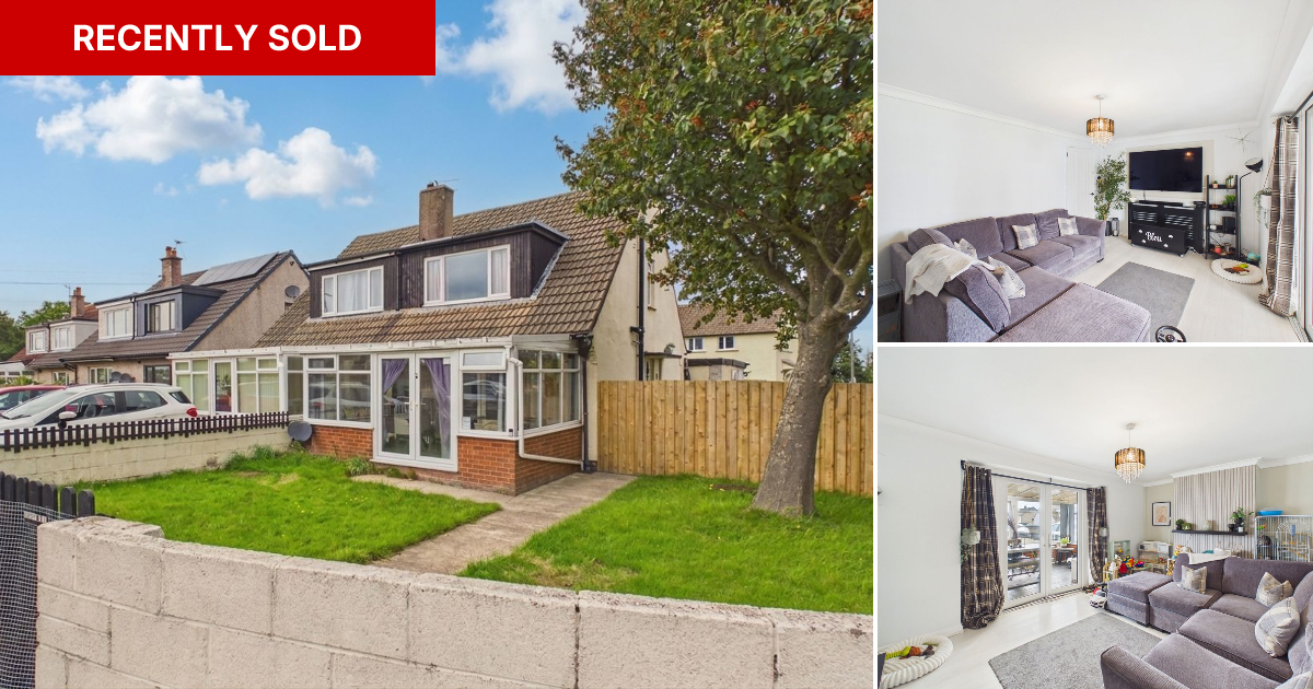 2 bed semi-detached house for sale in Westfield Drive, Workington, CA14 ...